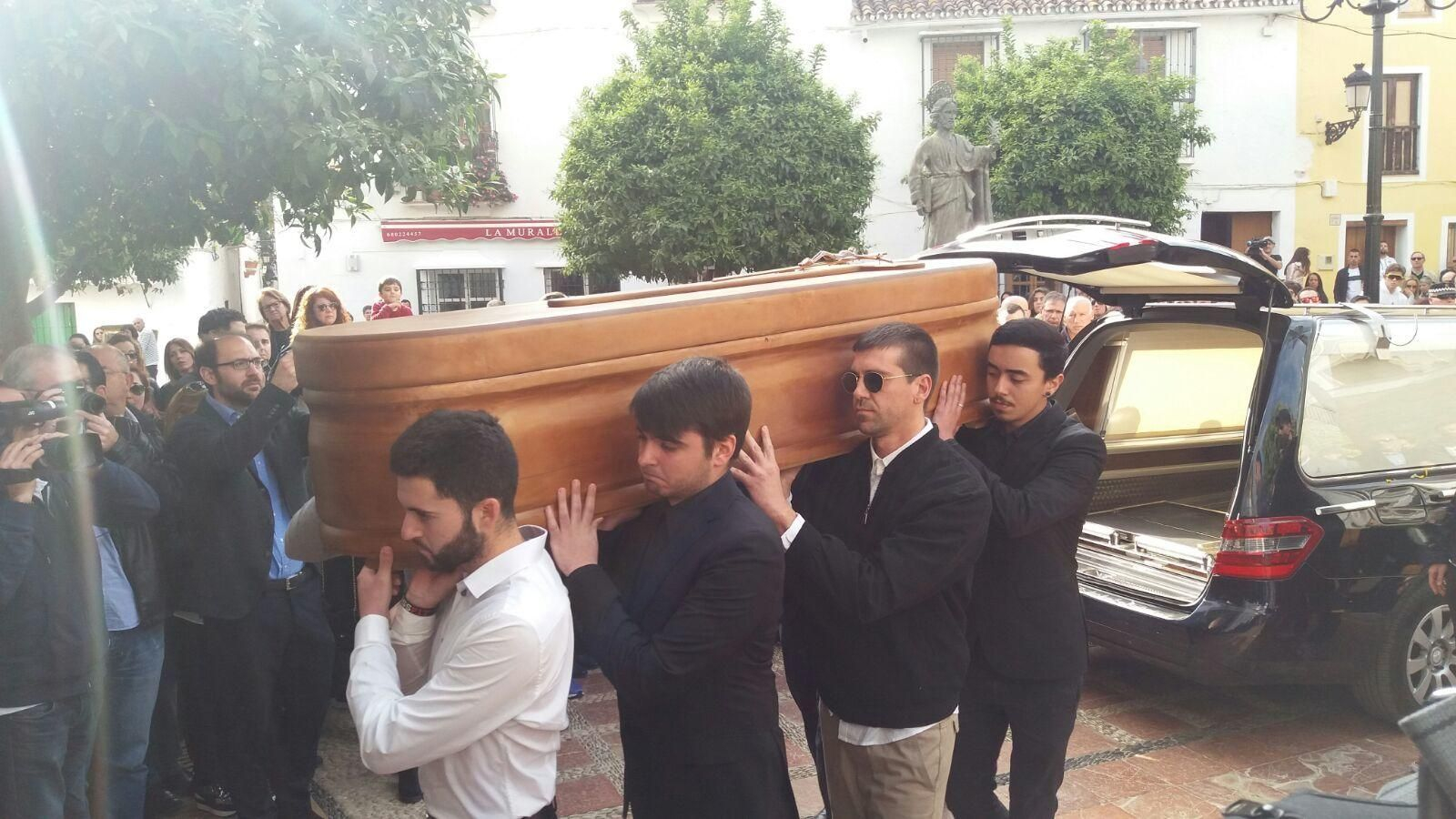 Multitudinaria despedida a Pablo Ráez en Marbella.