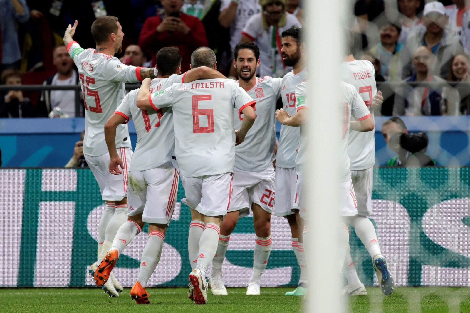 Las imágenes del Irán-España