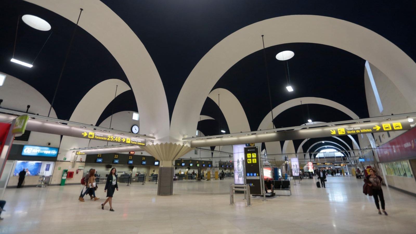 Terminal del aeropuerto de San Pablo.