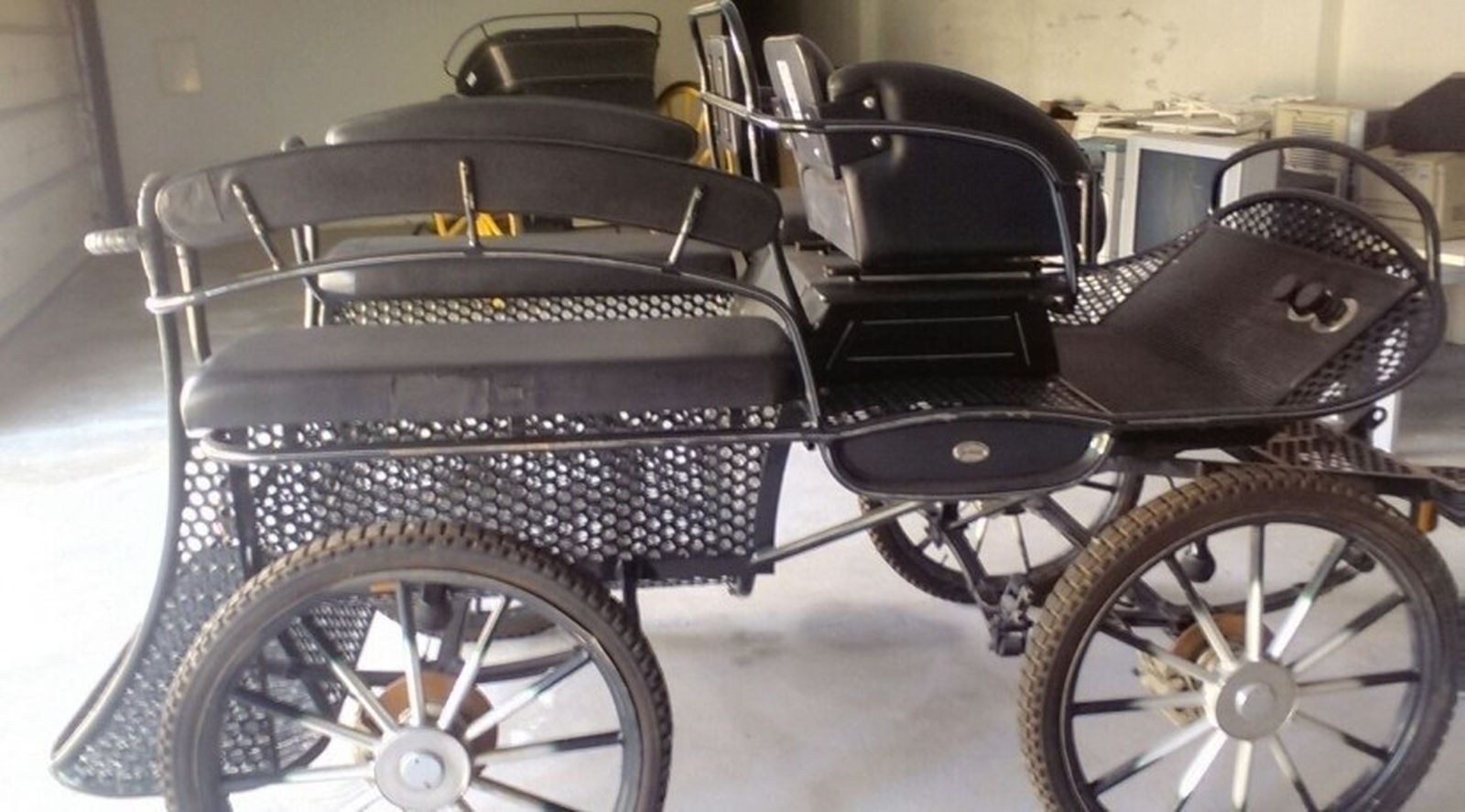 El carruaje de Juan Antonio Roca que se ha subastado y vendido por 1.500 euros.