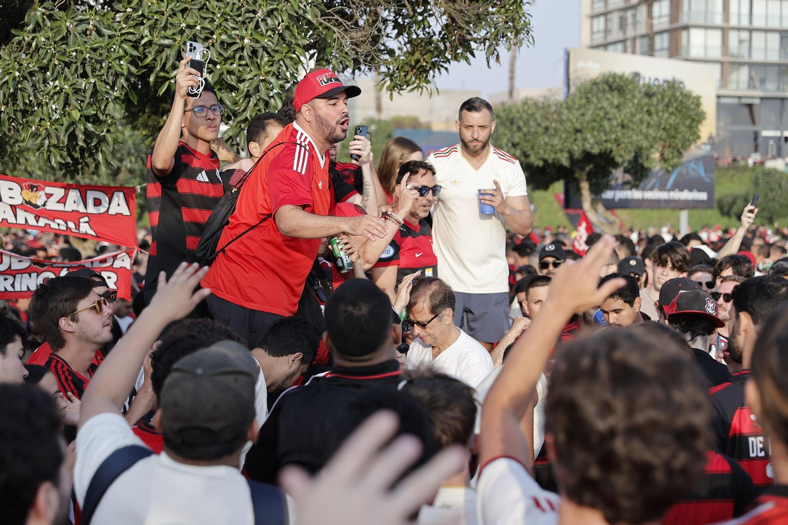 Las fotos de la final de la Copa Libertadores con triunfo de Flamengo sobre Palmeiras