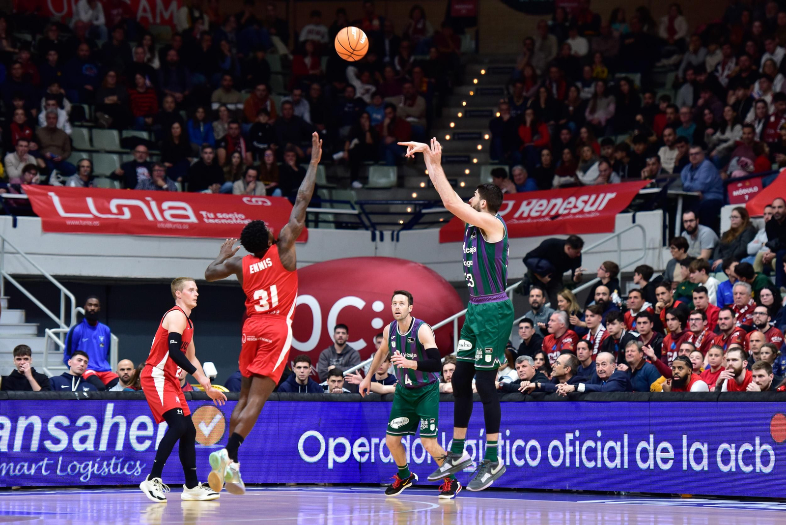 UCAM Murcia-Unicaja, en fotos