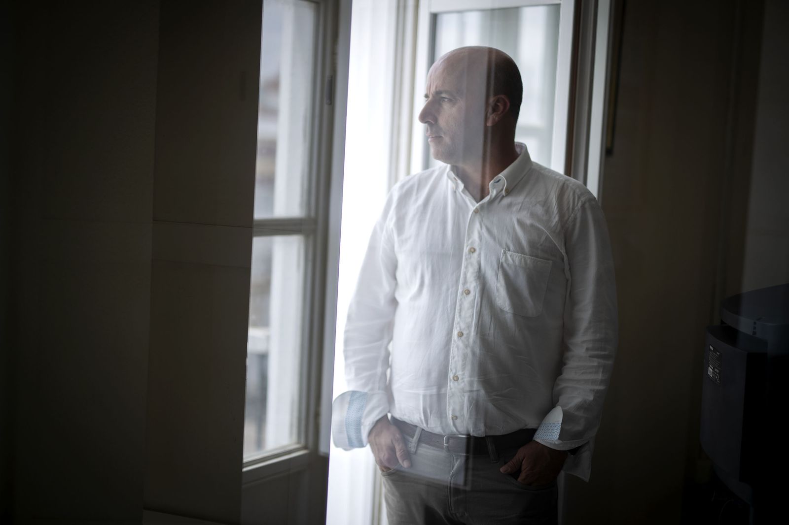 Enrique Rojas, en una imagen tomada ayer en San Fernando.