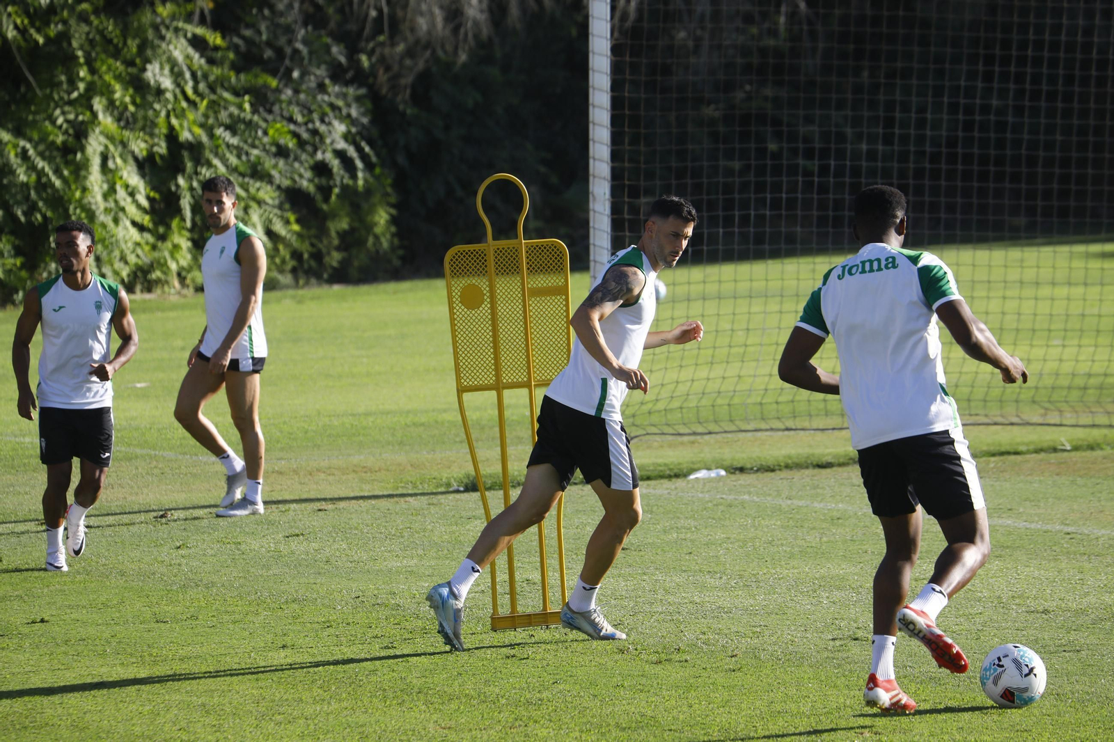 Las mejores imágenes del entrenamiento del Córdoba CF en el inicio de la tercera semana de preparación