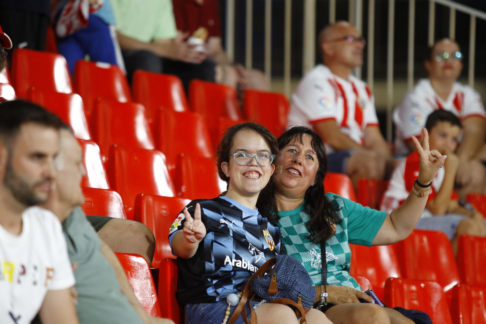 Imágenes del partido U.D. Almería-C.A. Osasuna