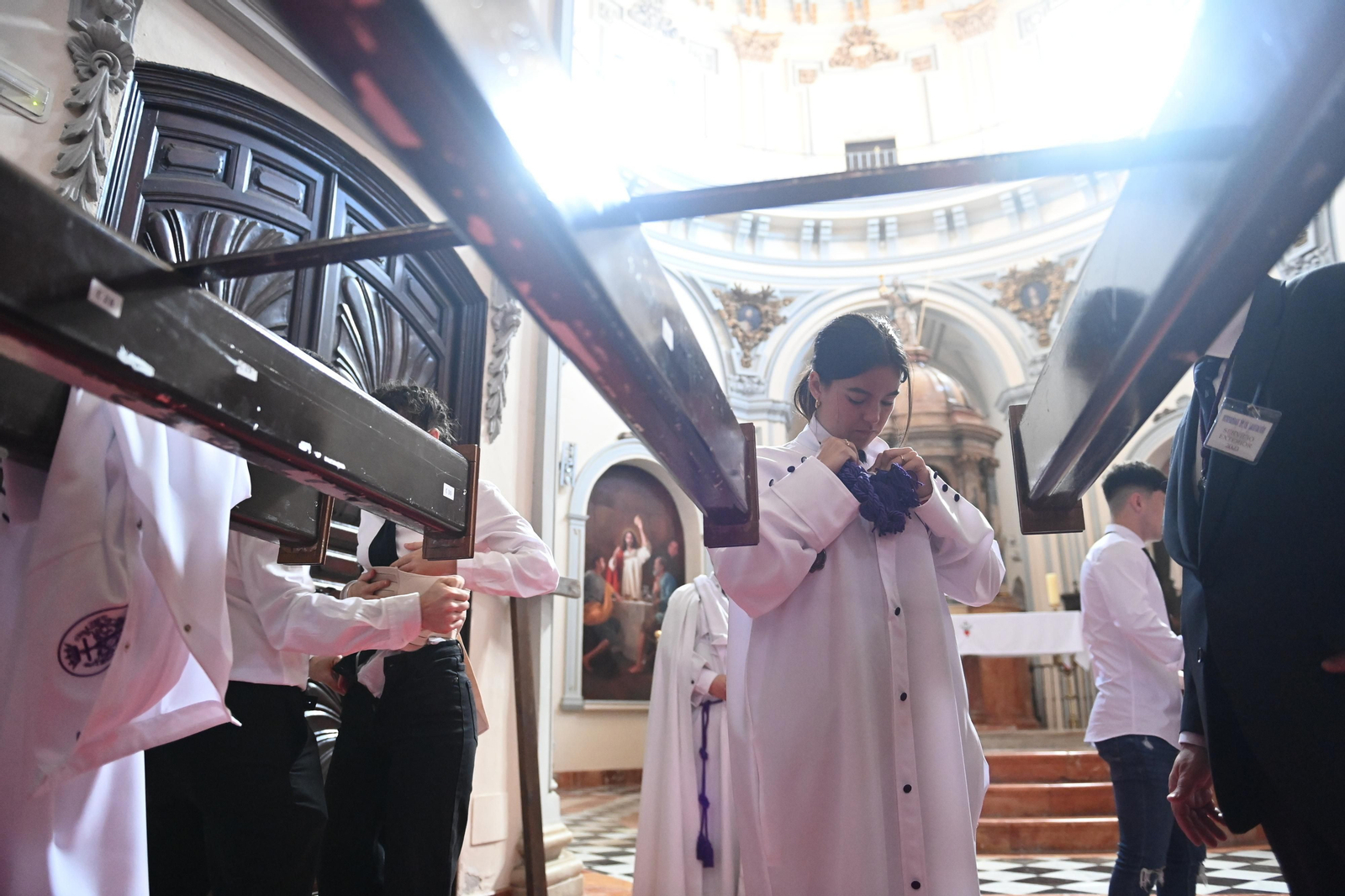 Las fotos de la procesión de Salutación el Domingo de Ramos en Málaga