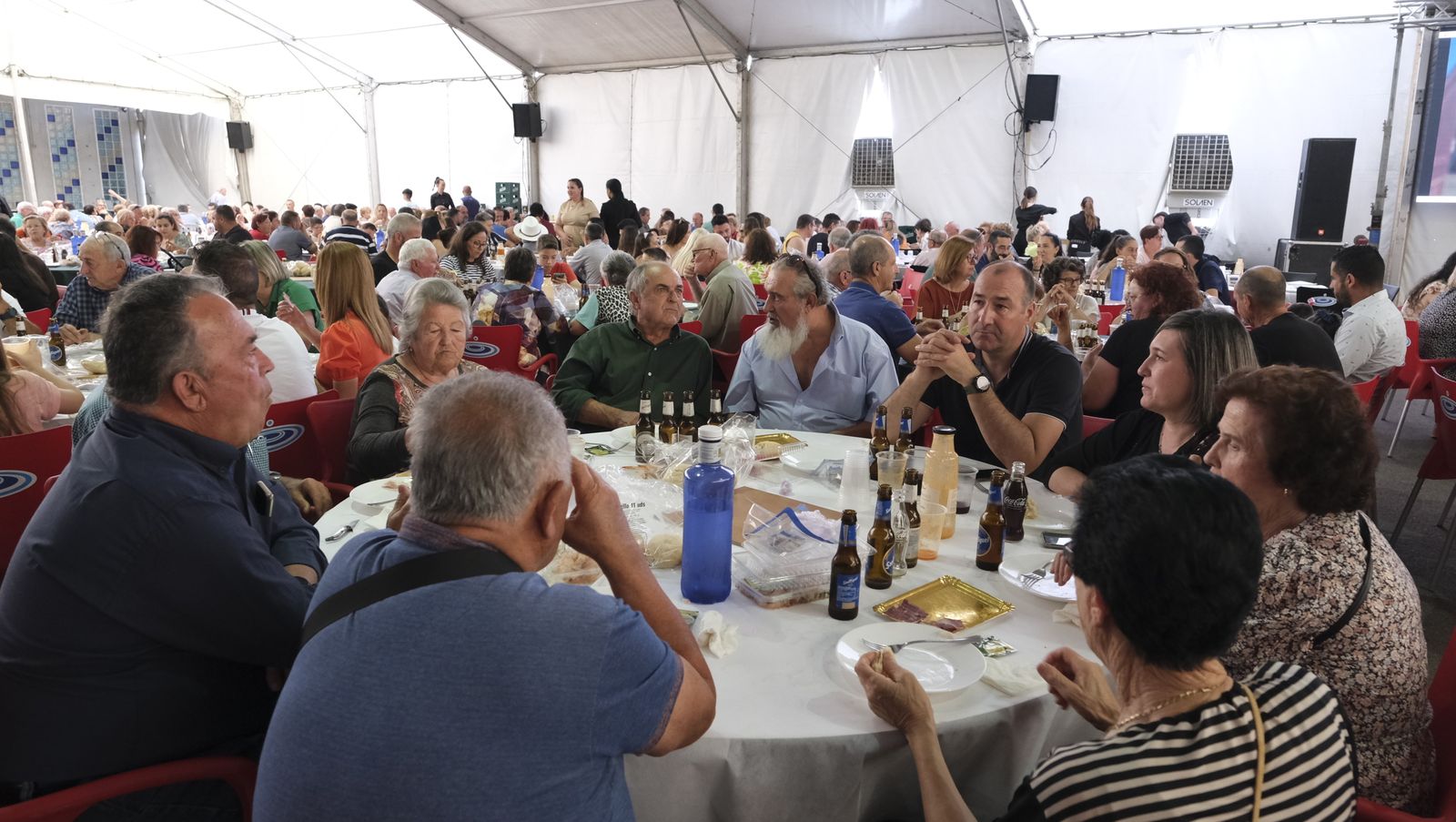 Imágenes de la comida anual de la CUCN, en Níjar