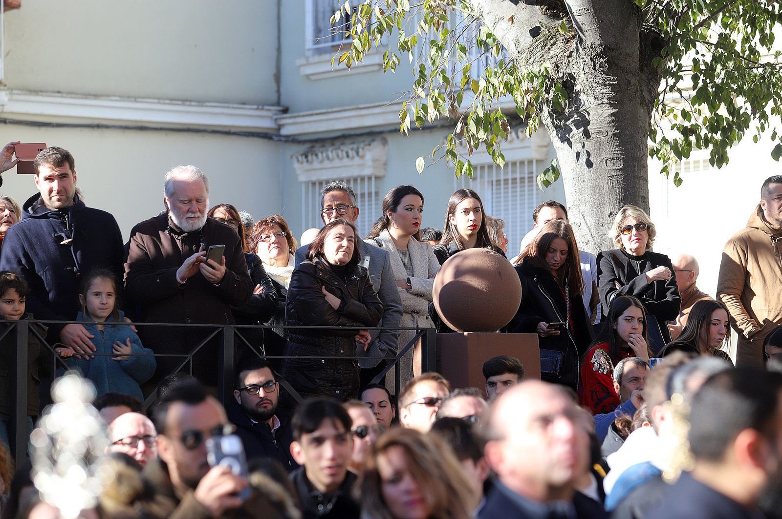 Imágenes de la procesión de San Sebastián en Huelva