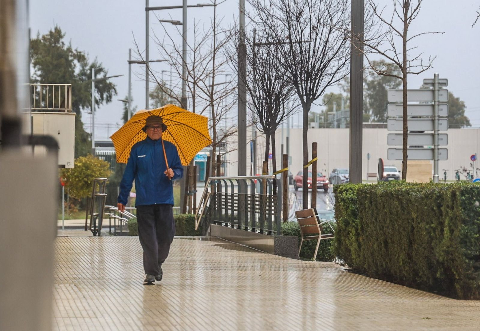 La borrasca Pedro llega a Huelva con lluvia y frío… Antes de un fin de semana de 22 grados