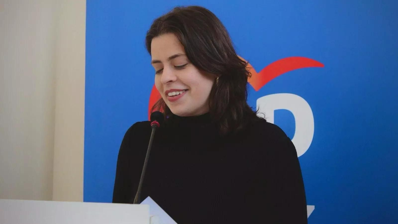 Silvia Rodríguez, presidenta de Nuevas Generaciones en Jerez.
