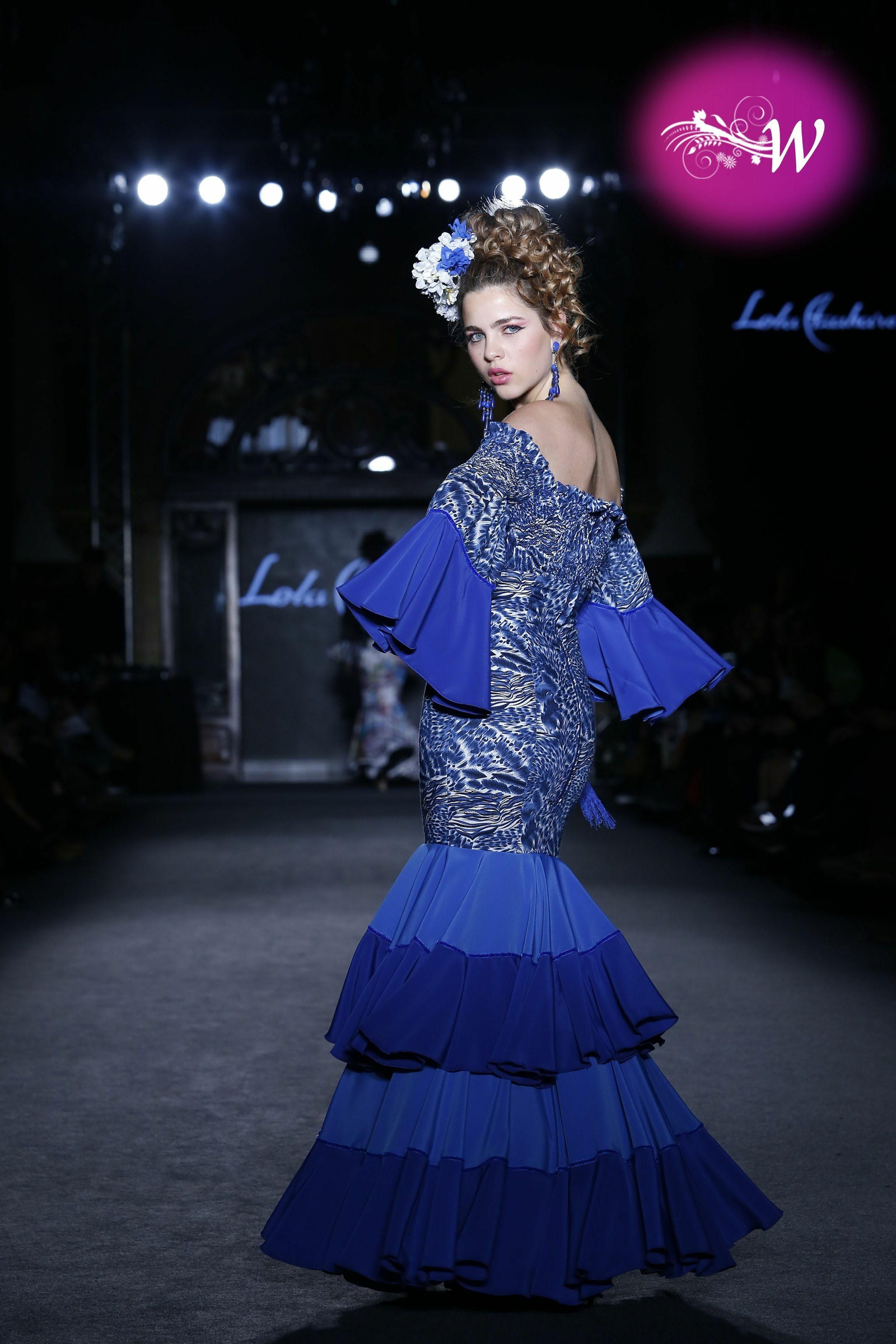Lola Azahares en We Love Flamenco 2020, todas las fotos del desfile