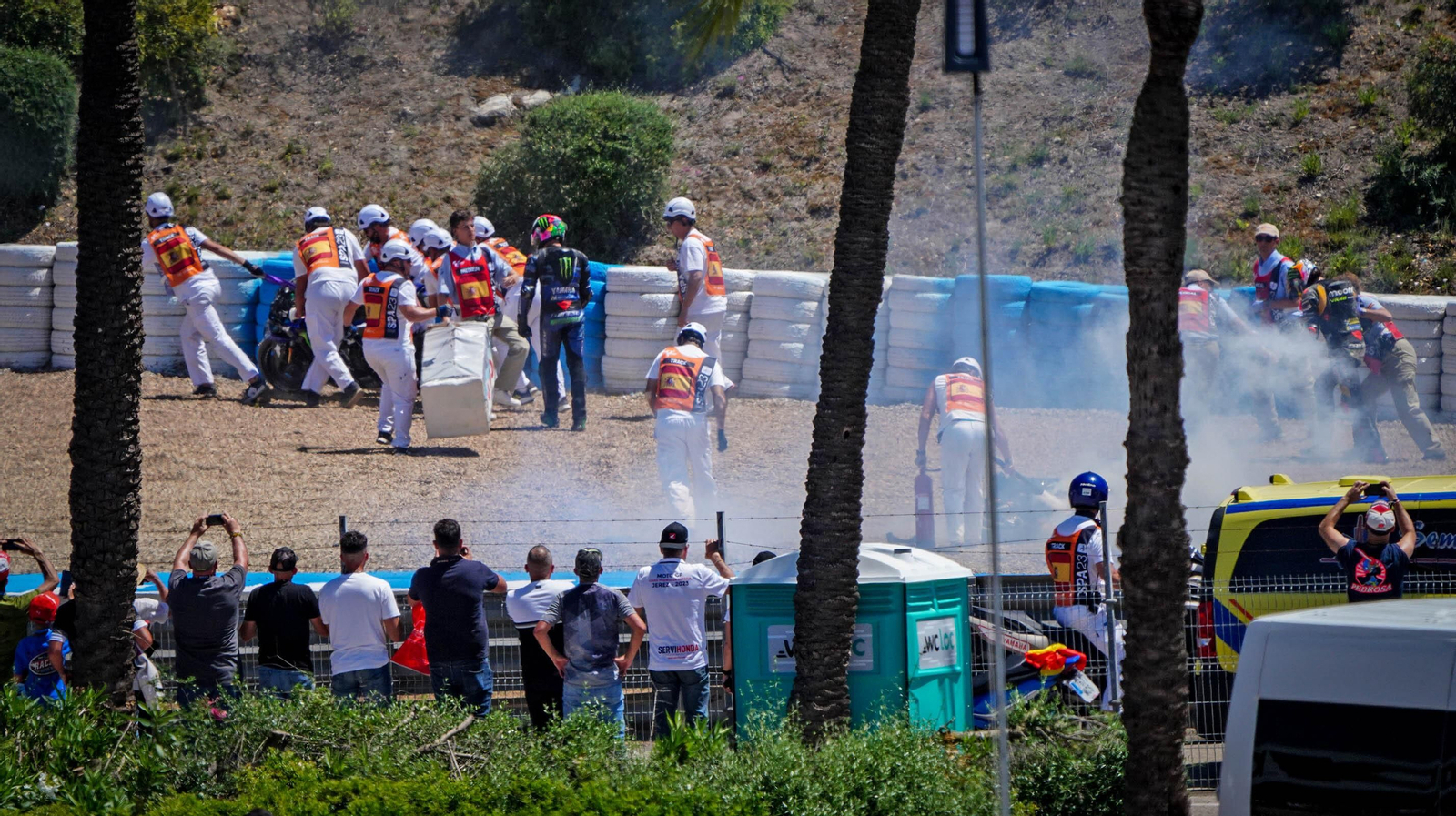 Carrera al spring de MotoGP en Jerez