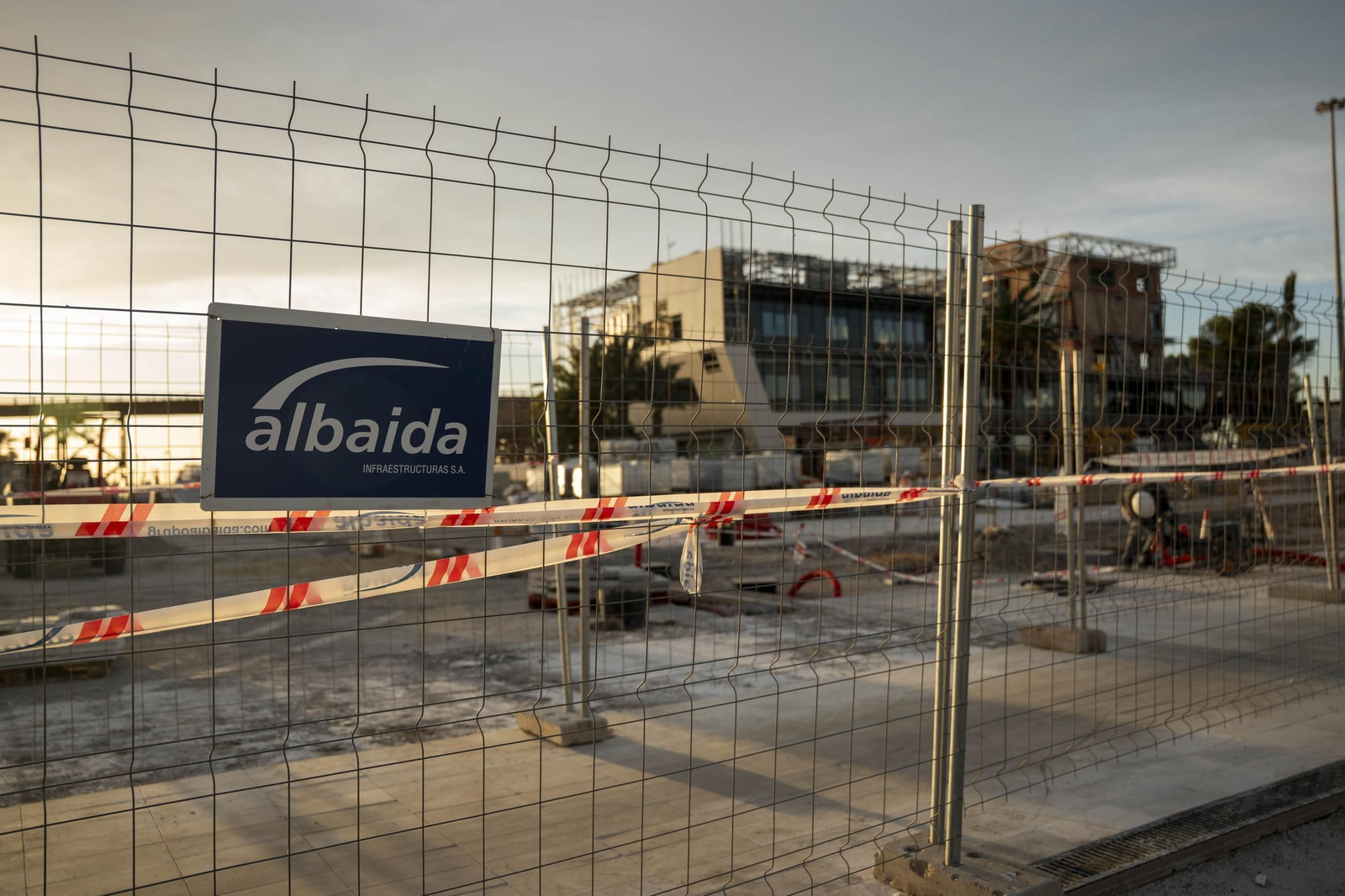En imágenes las obras del Puerto Ciudad de Almería