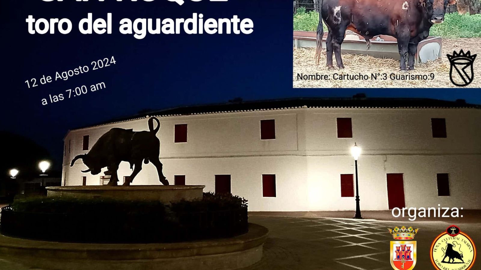 Cartel del Toro del Aguardiente.