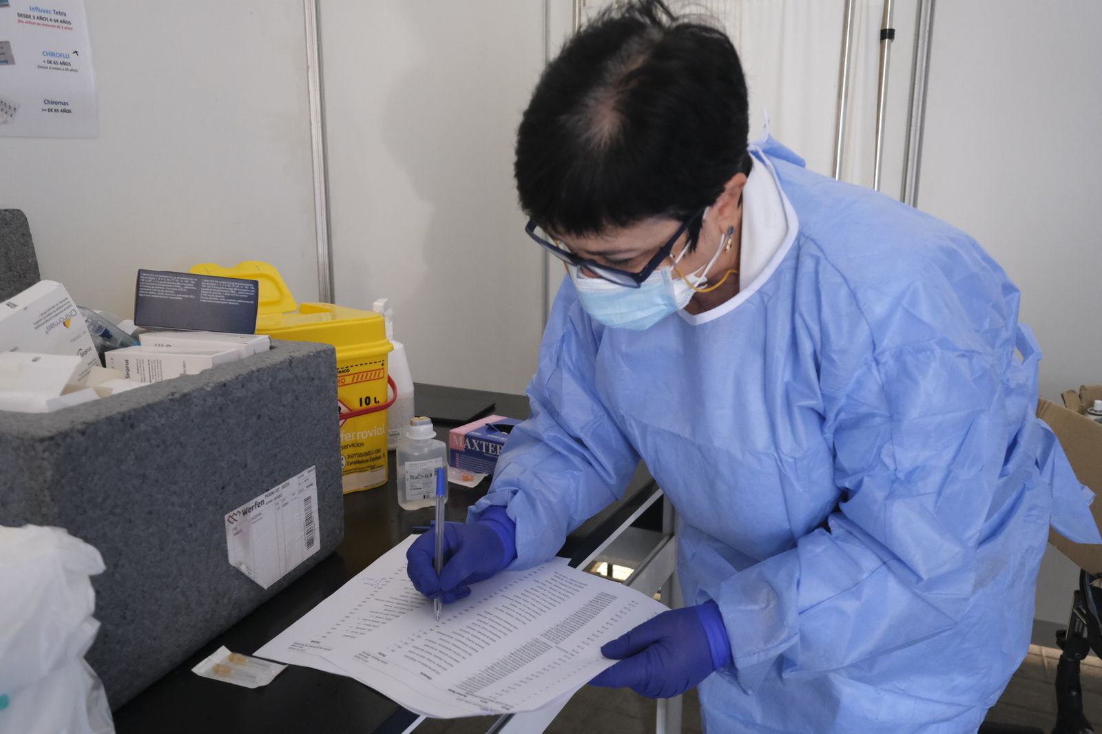 Campaña vacunación gripe. Almería