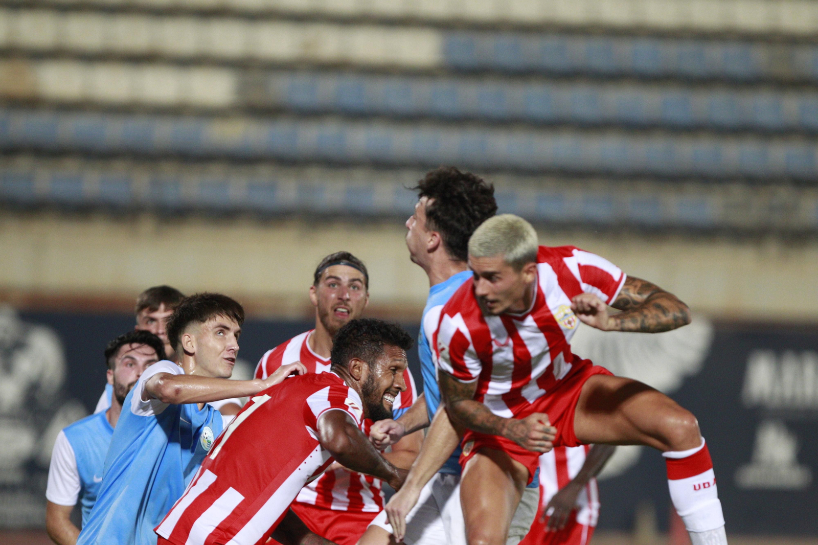 Imágenes del amistoso El Ejido-U.D. Almería