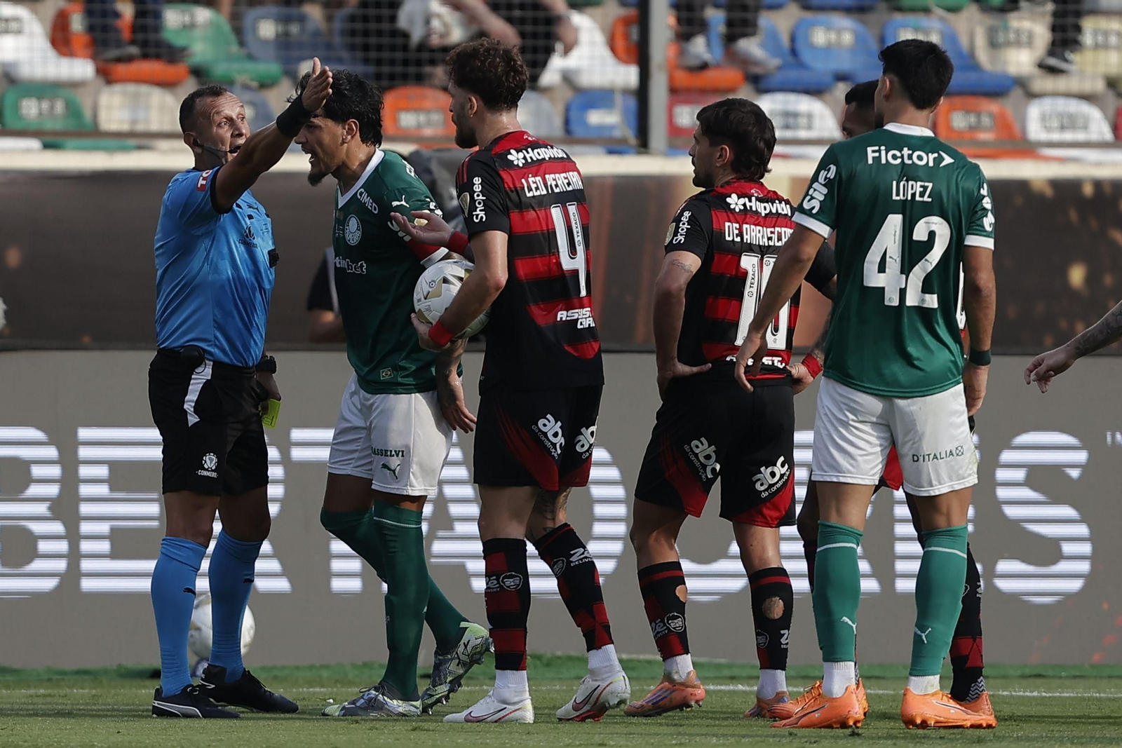 Las fotos de la final de la Copa Libertadores con triunfo de Flamengo sobre Palmeiras