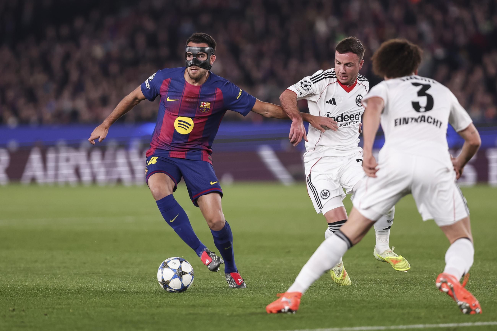 Las fotos del Barcelona-Eintracht Frankfurt