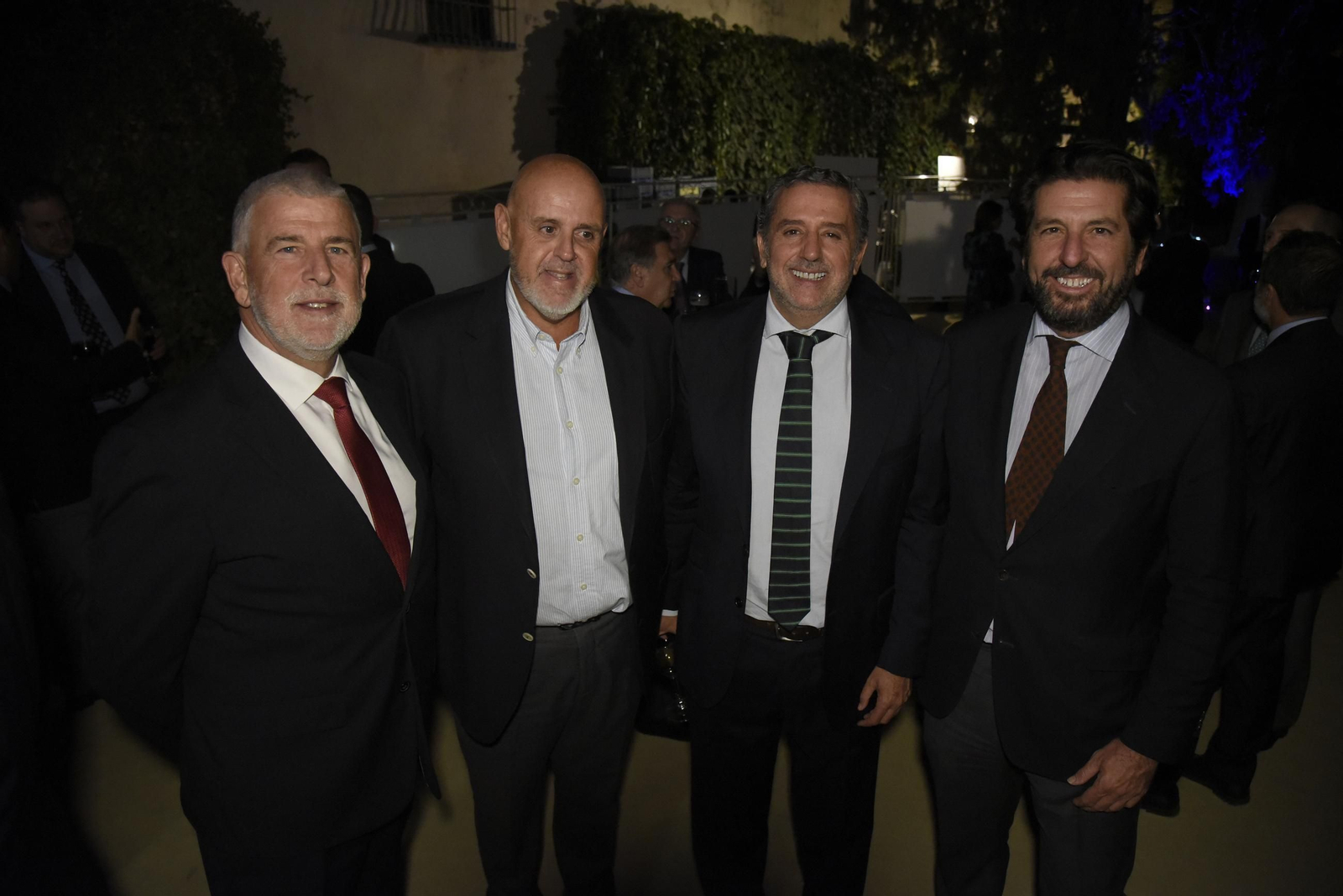 Emilio Osorio, José Manuel Borrás, Álvaro Alés y Alfonso Pérez Andrés