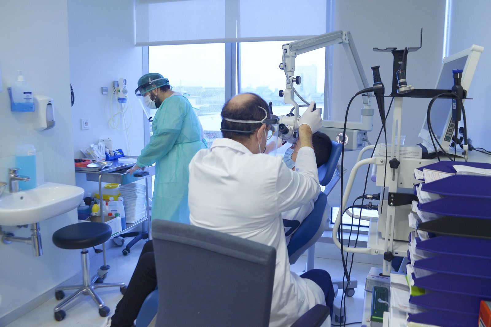 Fotos del dispositivo  para atender pacientes en QuironSalud