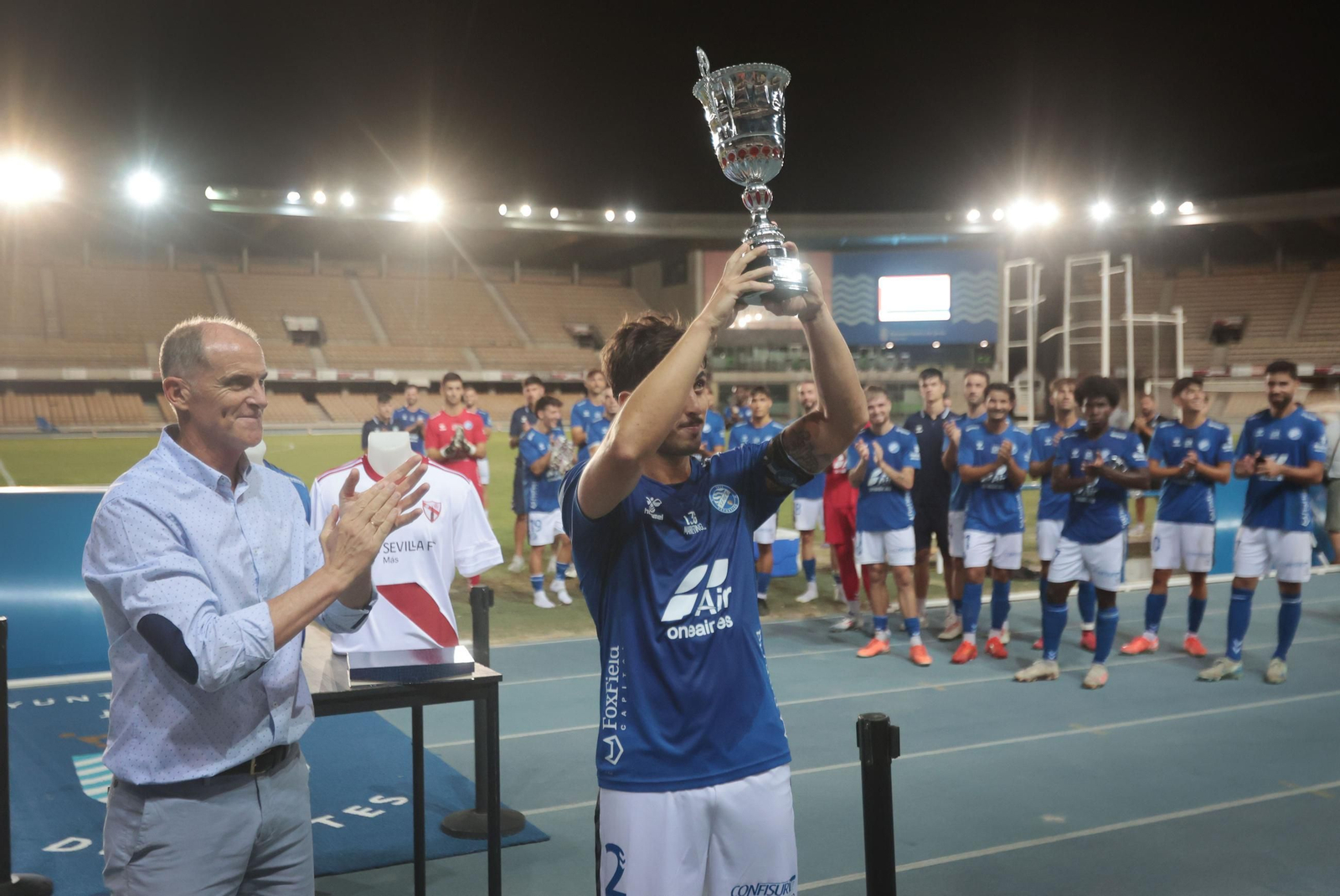 Imágenes del Trofeo Pepe Ravelo entre Xerez DFC contra Sevilla Atlético en Chapín
