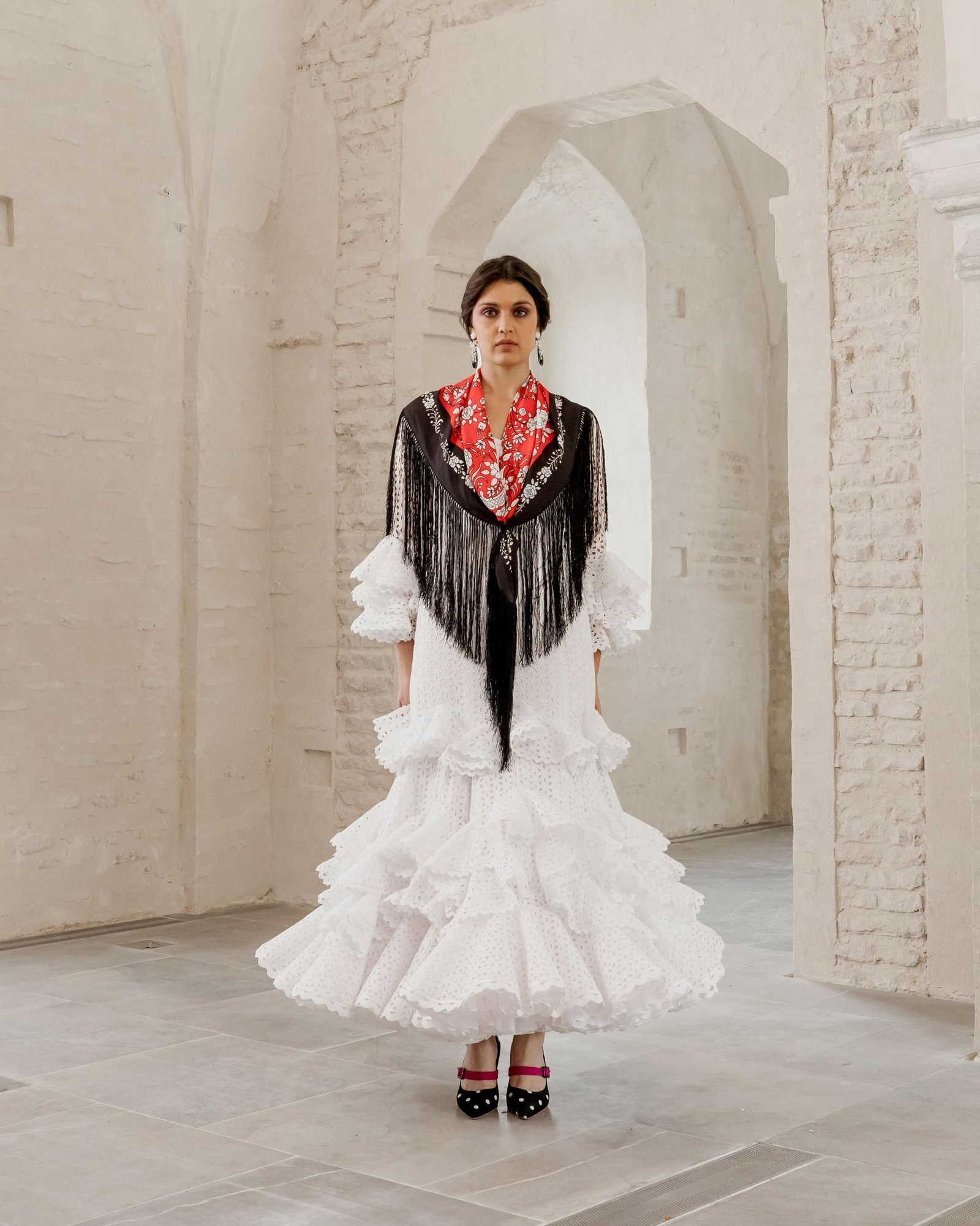 Las nueva colección de moda flamenca de Lina Sevilla, todas las fotos