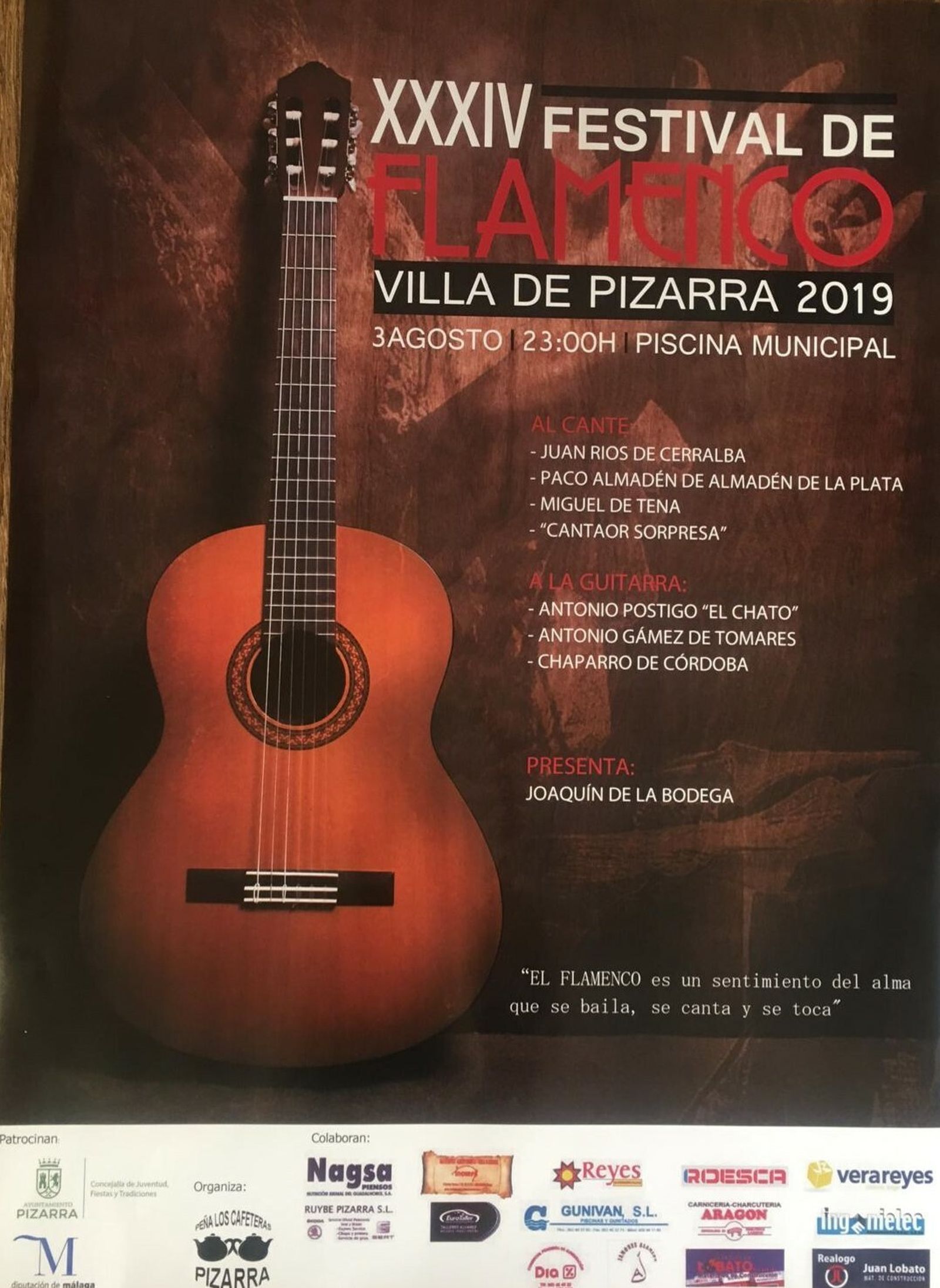 Flamenco en Pizarra.