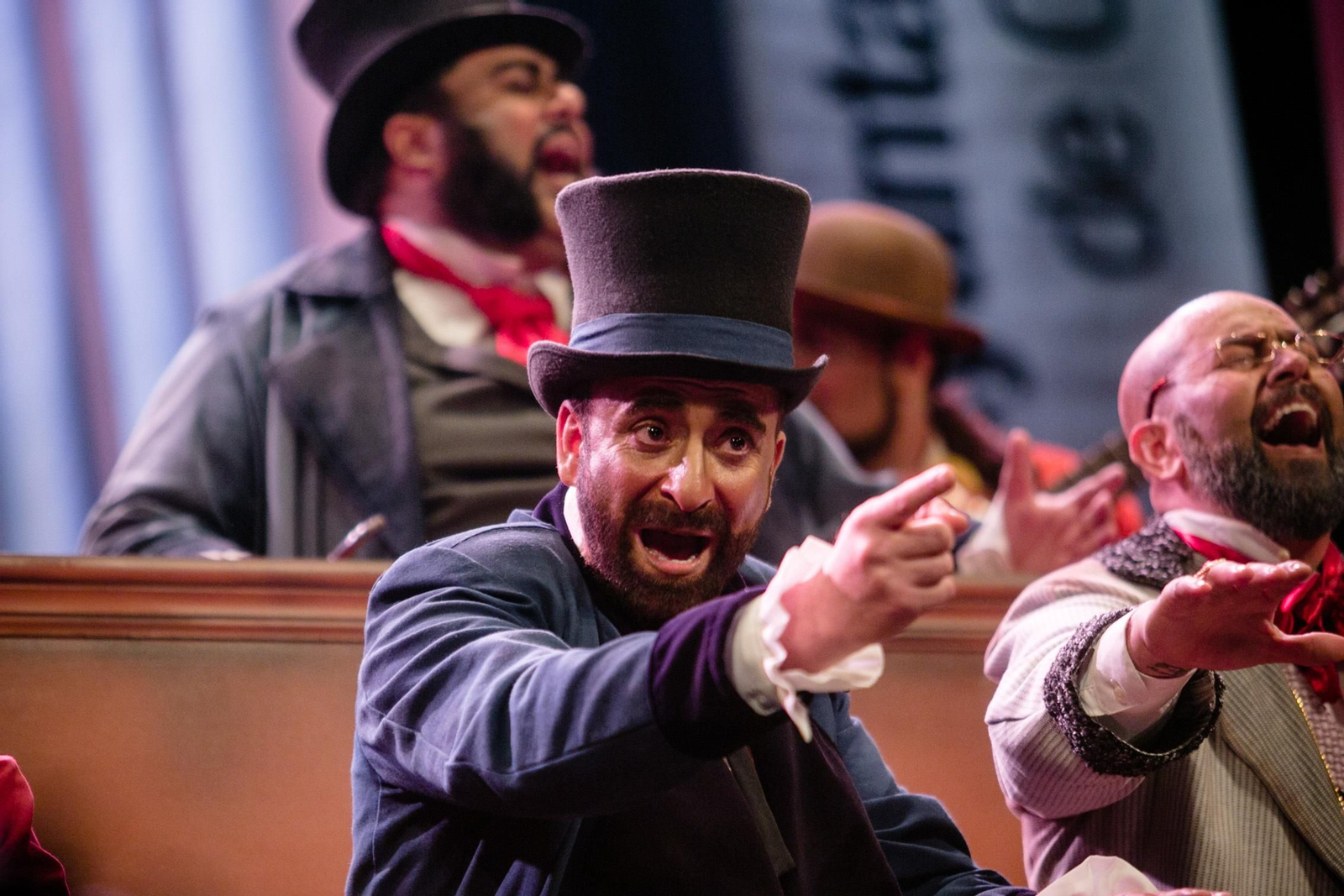 La comparsa "El jurado"