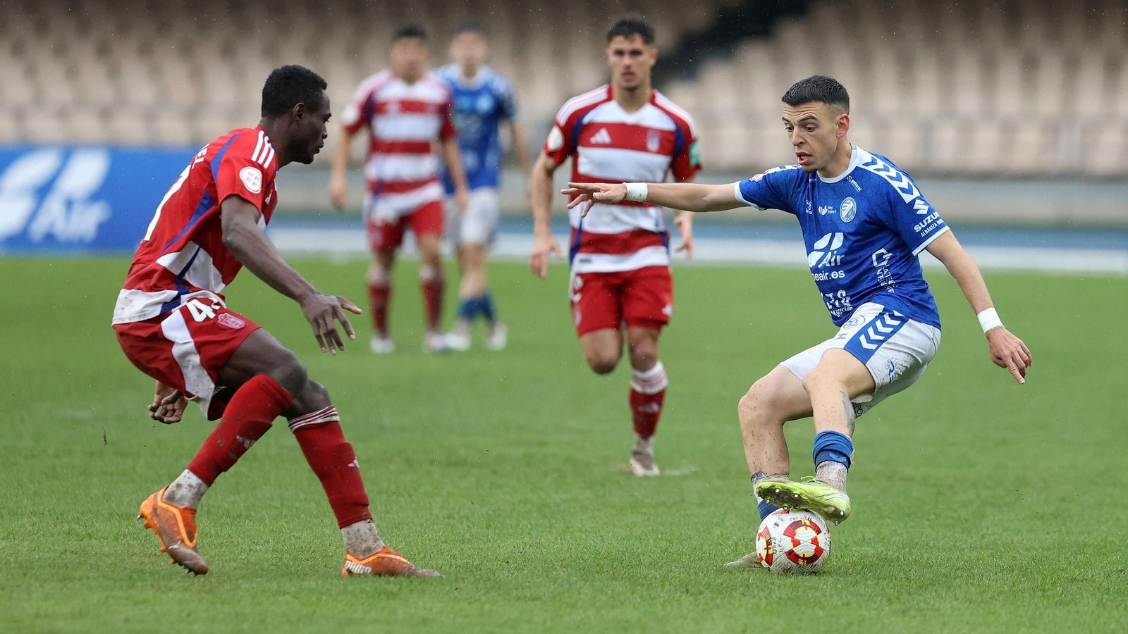 Imágenes del Xerez DFC contra el Recreativo Granada