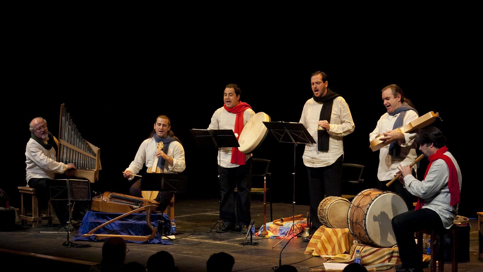 El grupo musical Artefactum.