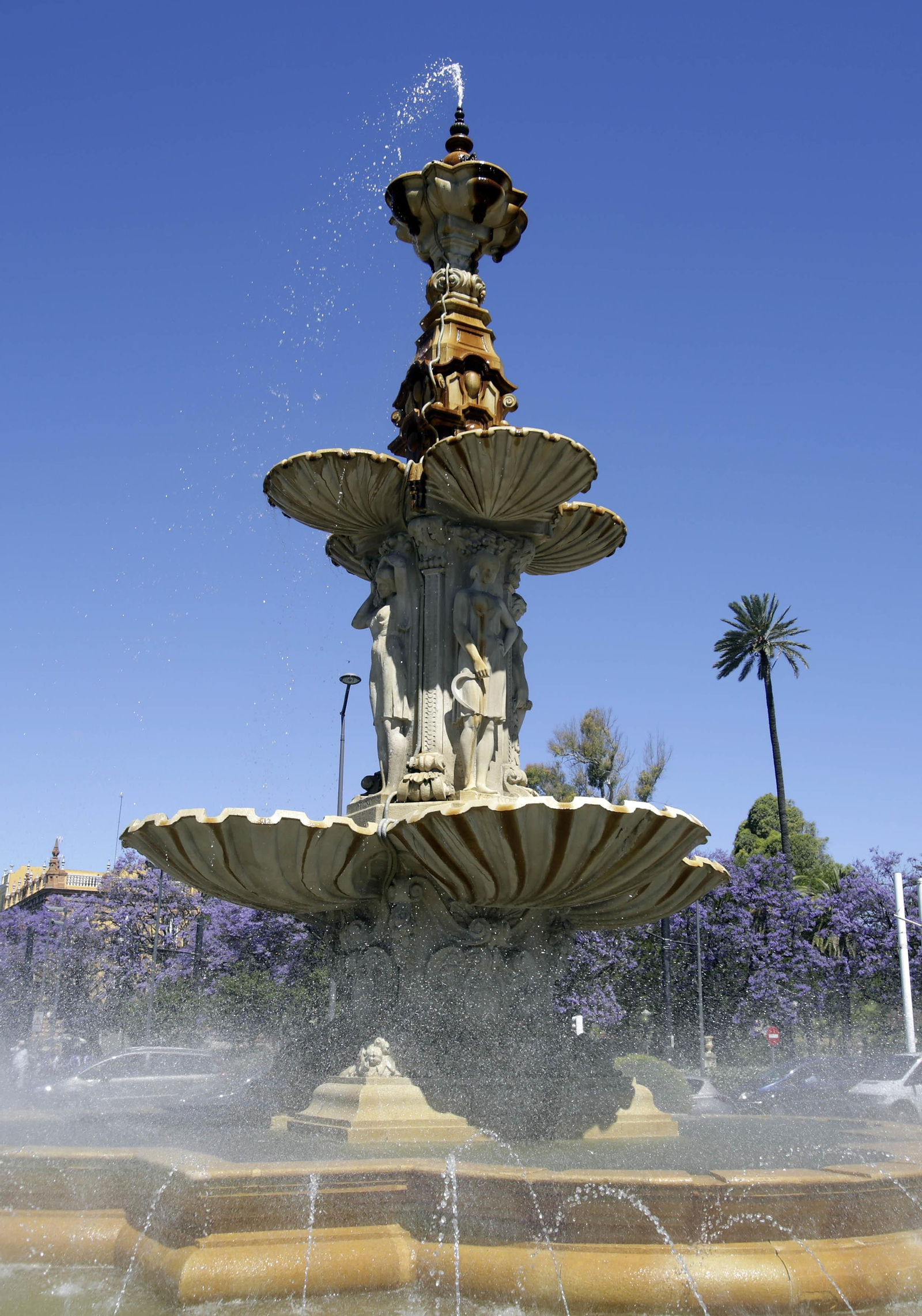 La Fuente de las Cuatro Estaciones.