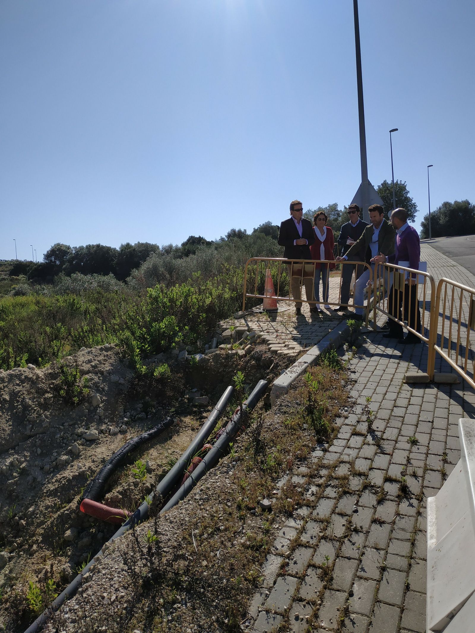 Representantes de Ciudadanos en Montecastillo.
