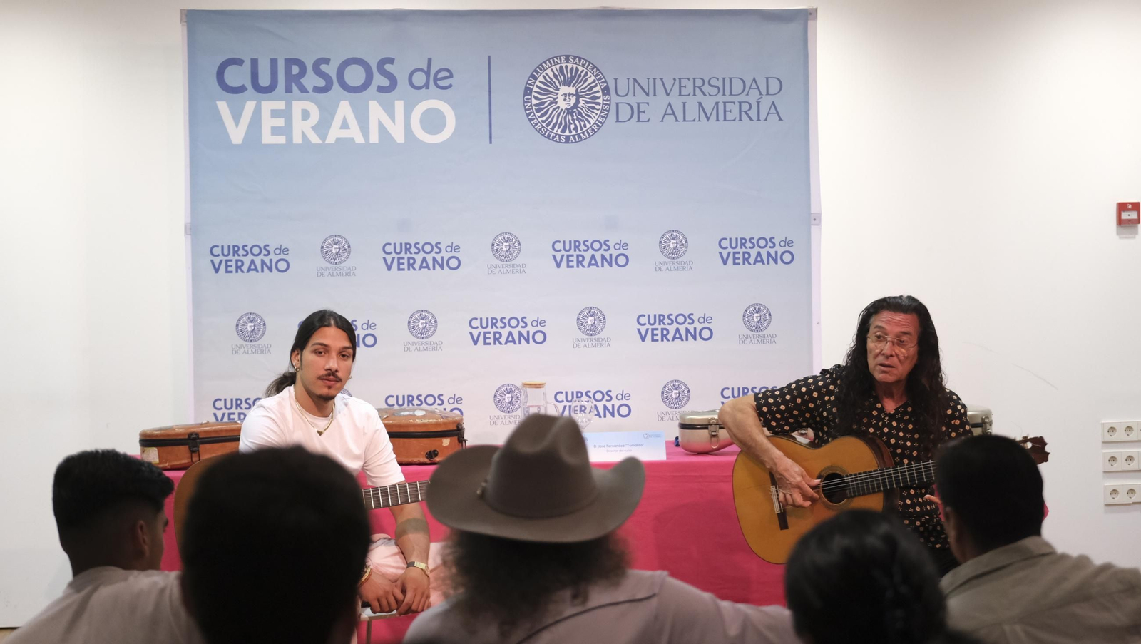 Curso de Guitarra Flamenca de Tomatito dentro de los Cursos de Verano de la UAL, en imágenes