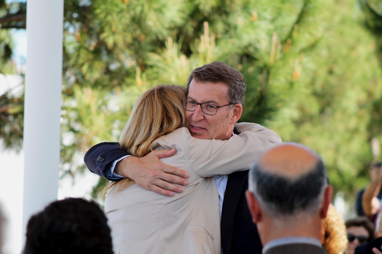 Visita de Alberto Núñez Feijóo a Huelva, en imágenes