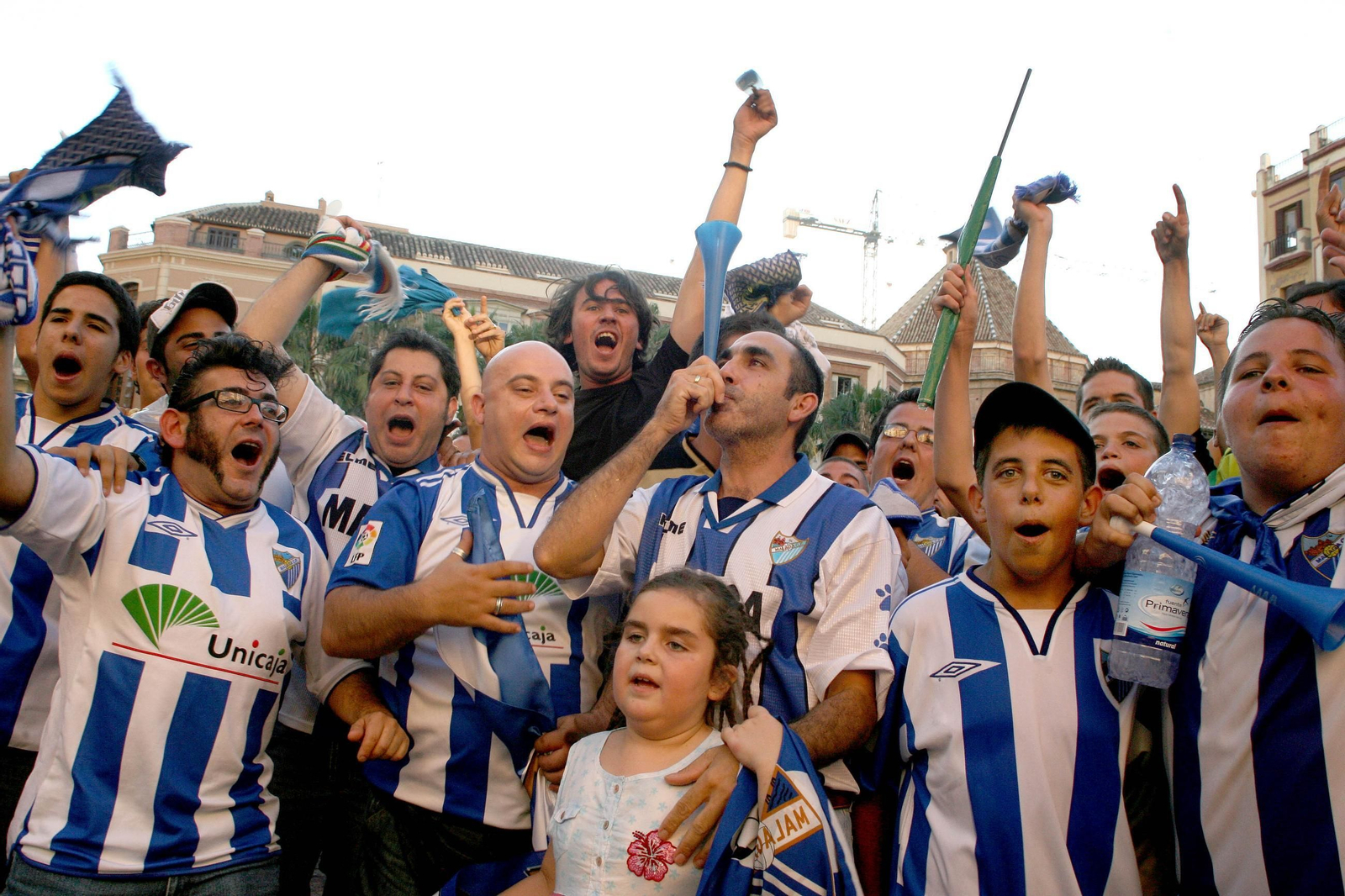 Las fotos del último ascenso del Málaga CF a Primera División