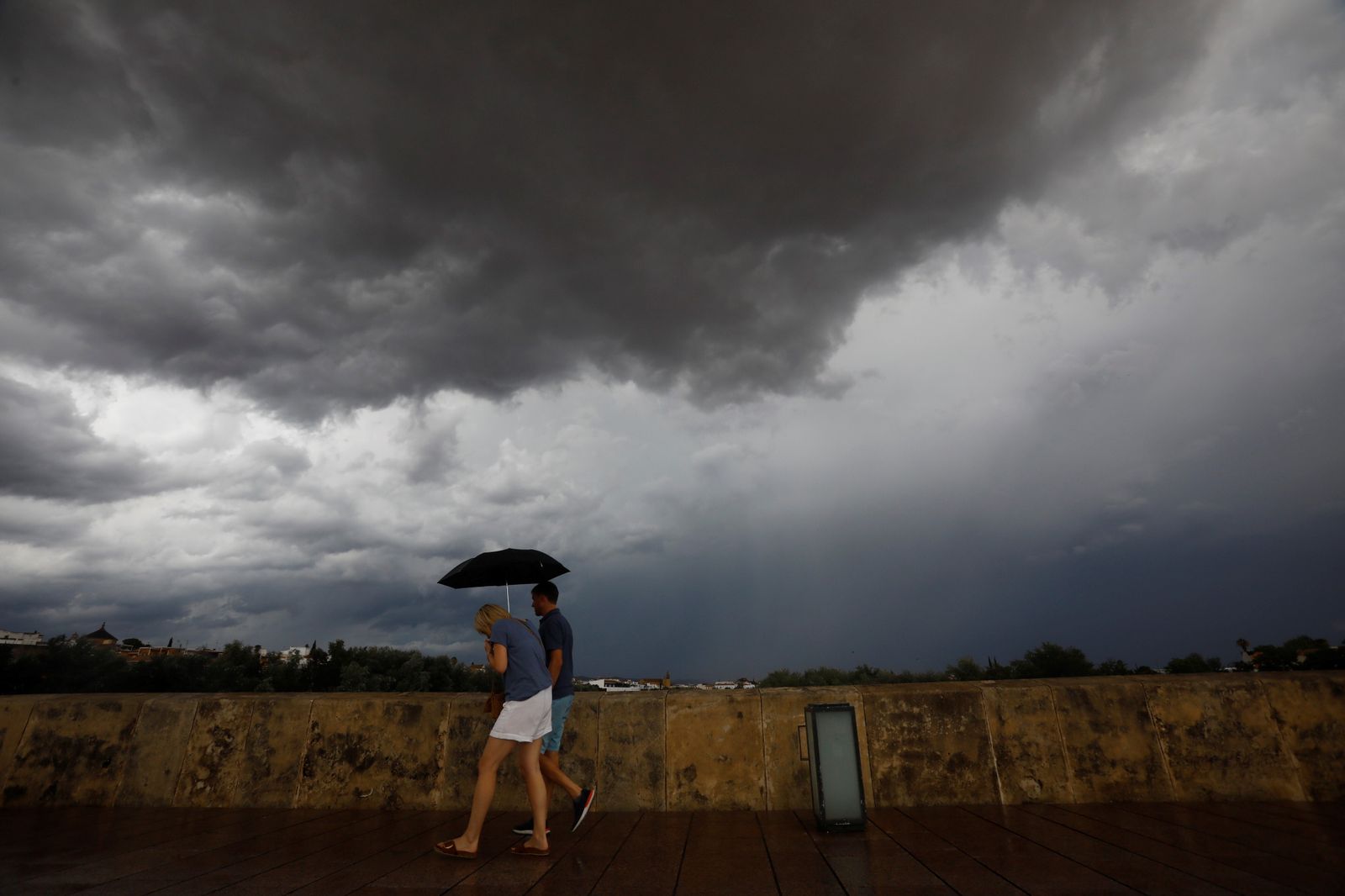 El paso de la tormenta por Córdoba, en imágenes