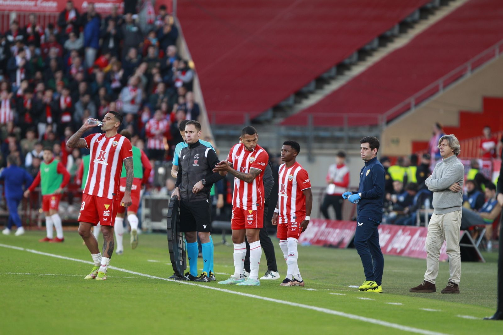 Imágenes del partido U.D. Almería-Atlético de Madrid