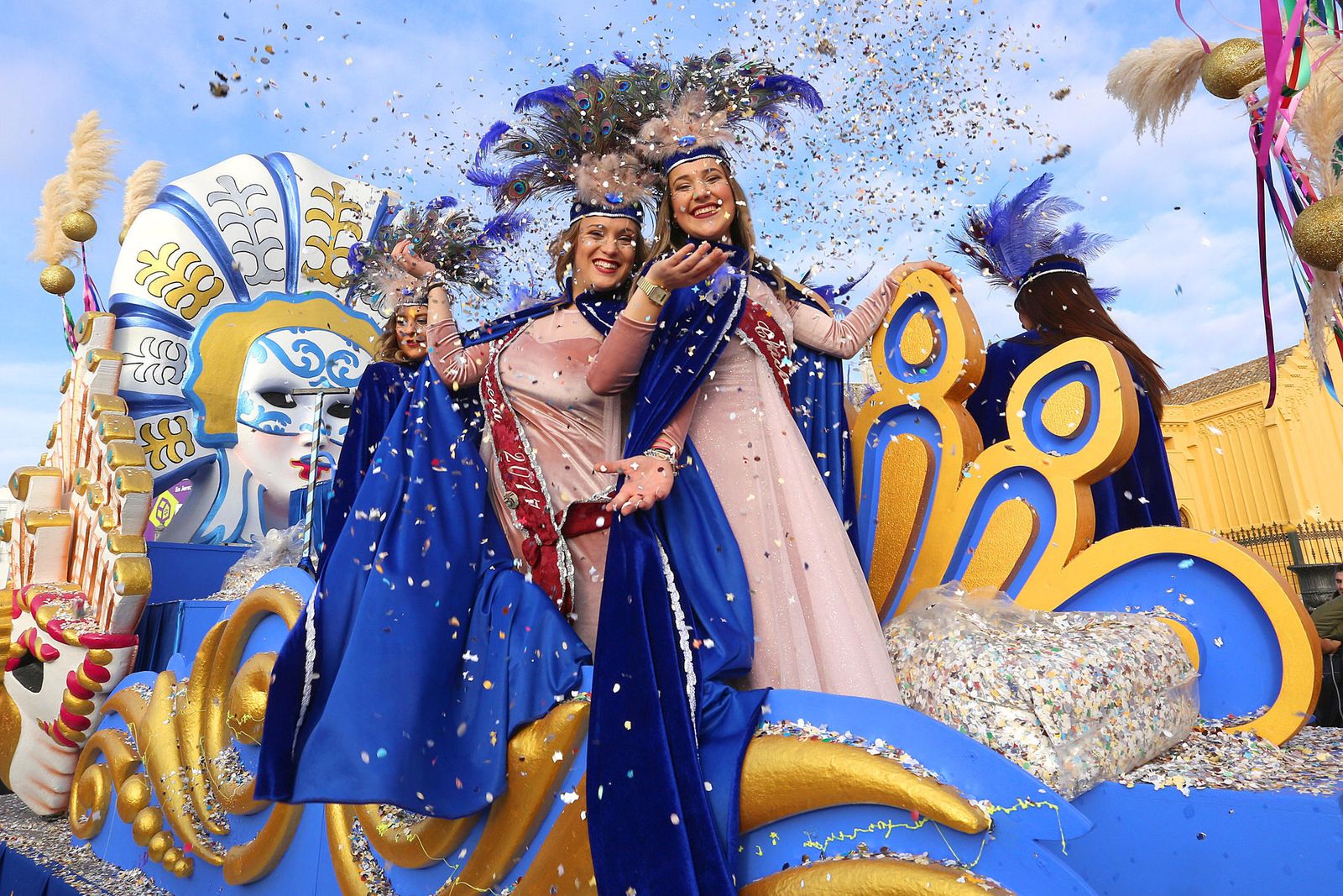 La Cabalgata de Carnaval de Chiclana, en imágenes