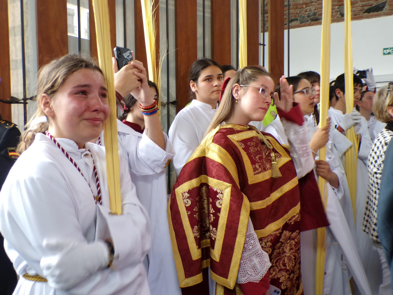 Las imágenes de Pollinica y Rocío de Vélez-Málaga, otro duro revés en su Domingo de Ramos
