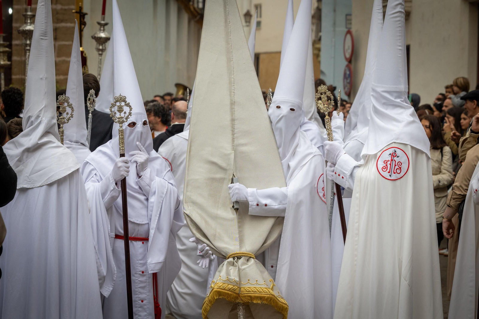 Las imágenes de la cofradía de la Sagrada Cena en la Semana Santa de Cádiz de 2024 Las imágenes de la cofradía de la Sagrada cena en la Semana Santa de Cádiz de 2024