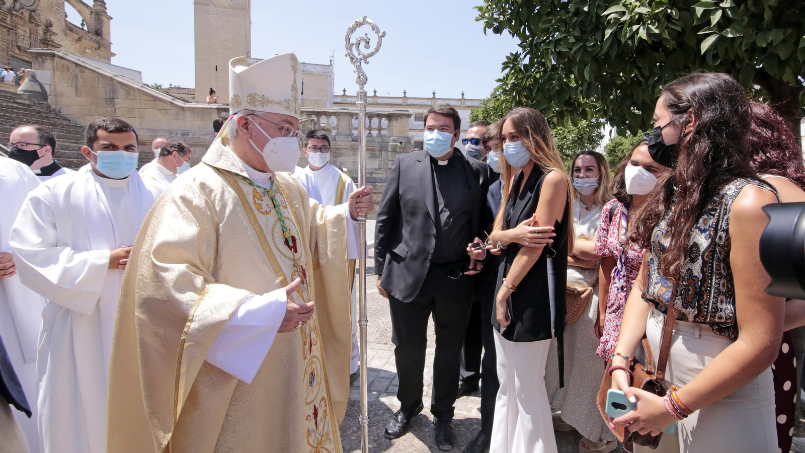 Imágenes de la toma de posesión del obispo de Asidonia Jerez