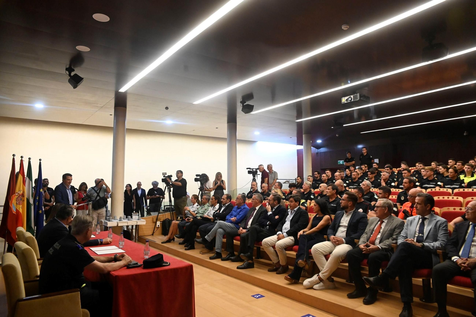 El inicio del curso para 58 policías locales en Córdoba