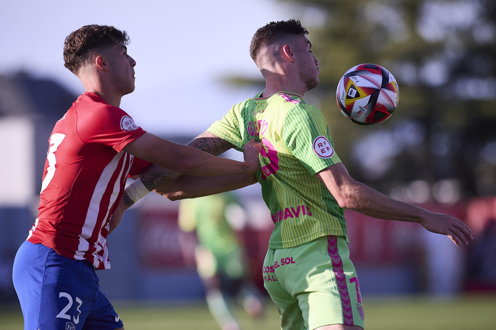 El Atlético de Madrid B - Málaga CF, en fotos
