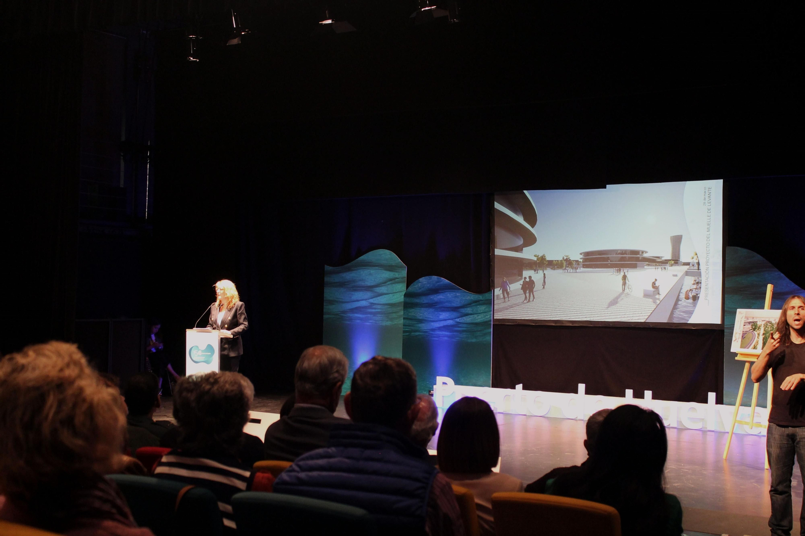 Presentación del Proyecto del Muelle de Levante.