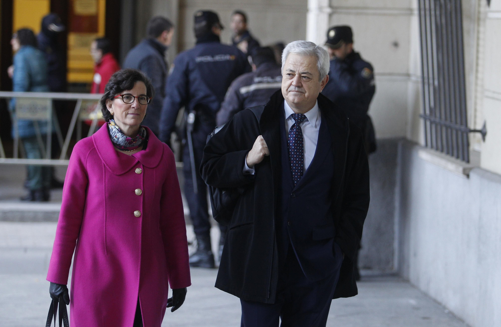 Primera sesión del juicio de los ERE