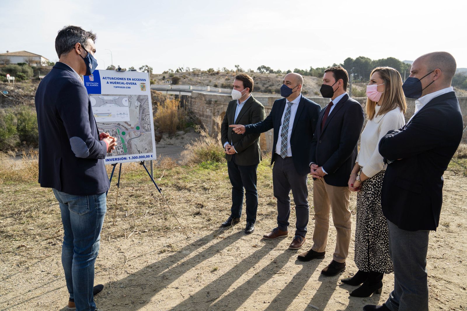 El acceso a Huércal Overa por el Puente de San Isidro se renovará  por 1,3 millones de euros