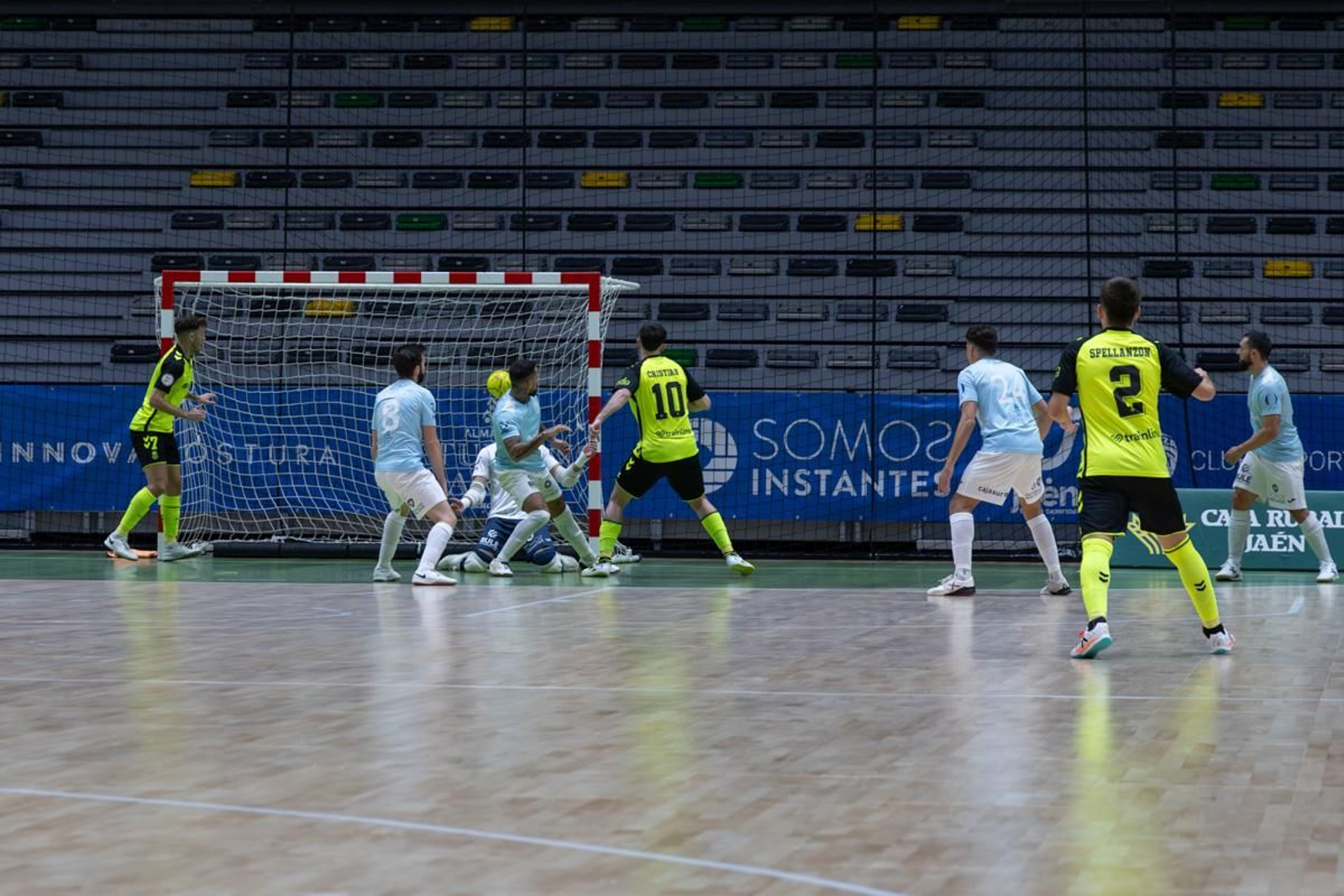 Tercera eliminatoria de la Copa del Rey, Avanza Jaén - Real Betis FS, en imágenes