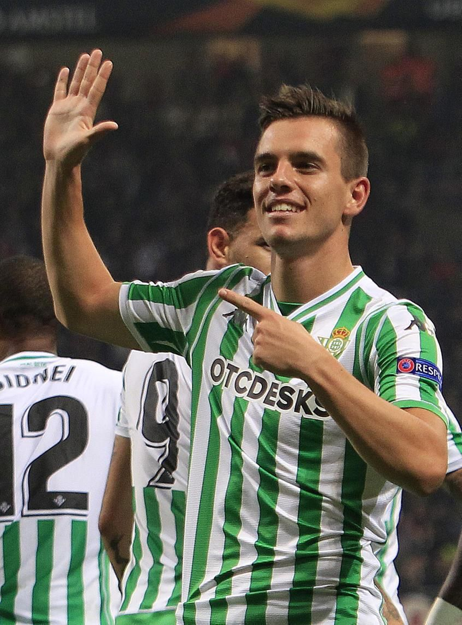 El Milan-Betis, en imágenes