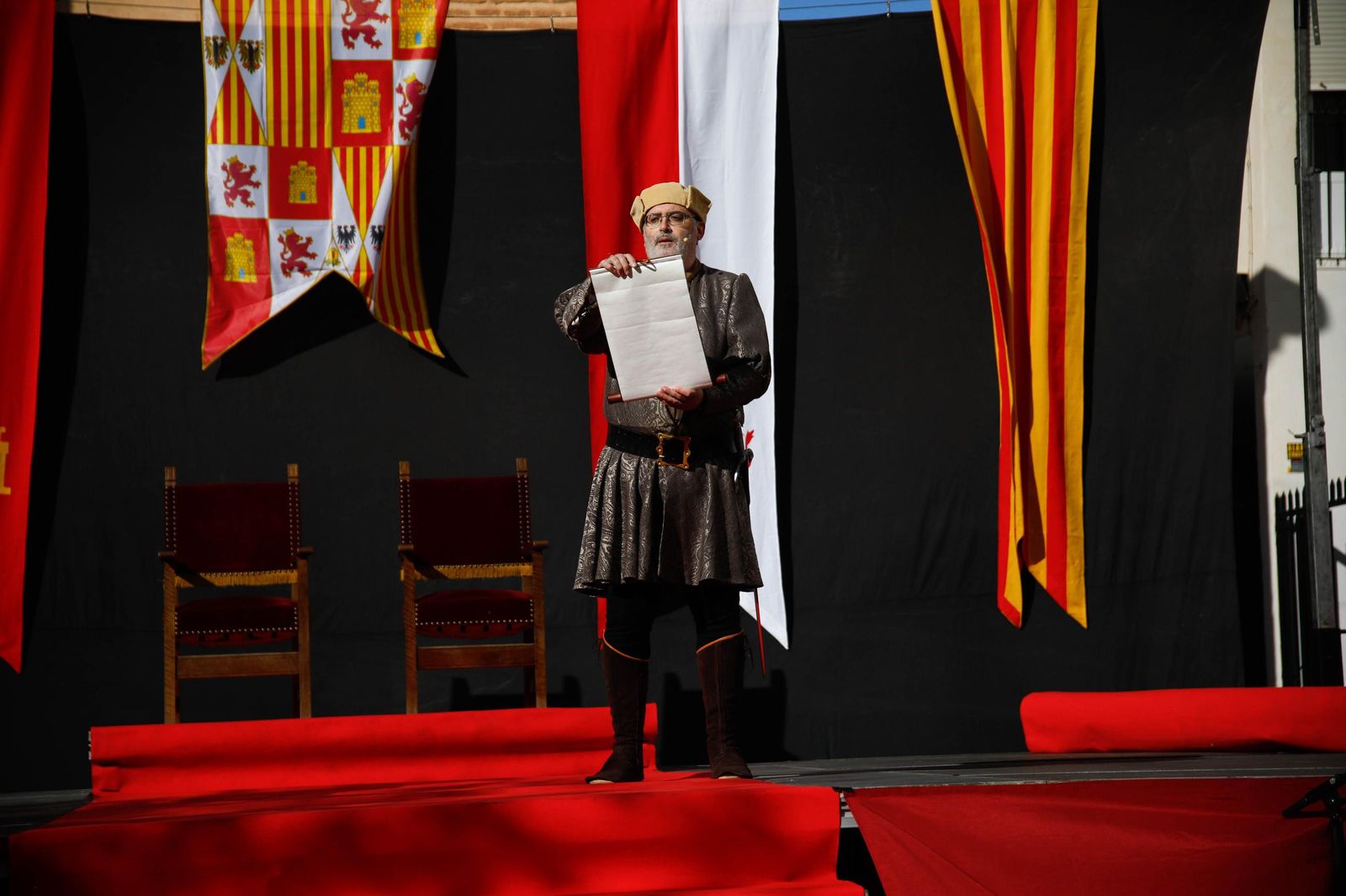 La Recreación de la Pernoctación de los Reyes Católicos en Fiñana, en imágenes