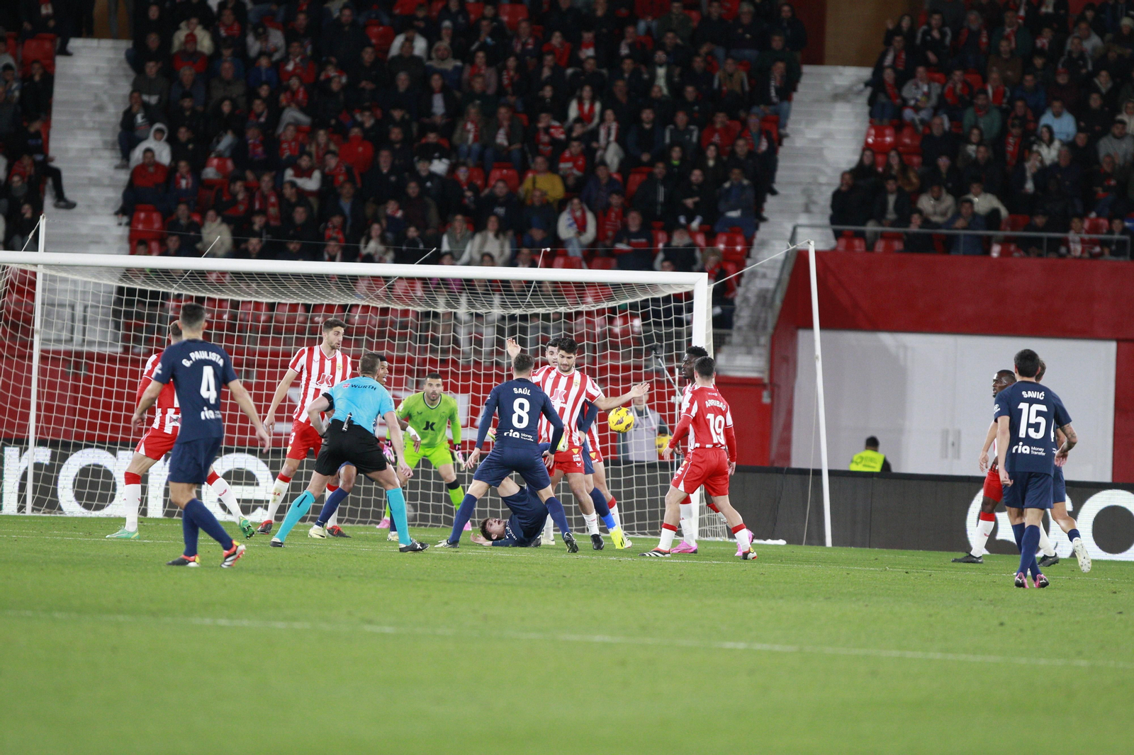 Las mejores imágenes del partido U.D. Almería-Atlético de Madrid